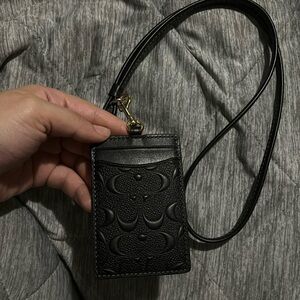 NWOT Coach Lanyard ID/ Card Holder